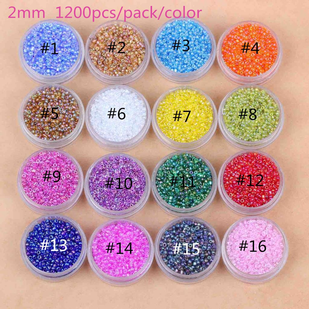 1200pcs $1.2 2mm AB Czech Glass seed beads Jewelry Making DIY 15Color Free shipping, Crystal
1200pcs $1.2 2mm AB Czech Glass seed beads Jewelry Making DIY 15Color Free shipping, Crystal