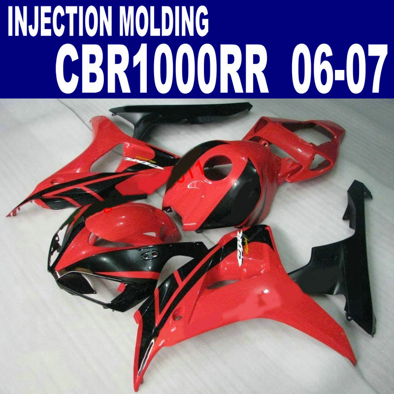 Injection molding ABS full fairing kit for HONDA 2006 2007 CBR1000RR 06 07 bodywork CBR 1000 RR red black fairings set AQ56, Same as the picture shows
Injection molding ABS full fairing kit for HONDA 2006 2007 CBR1000RR 06 07 bodywork CBR 1000 RR red black fairings set AQ56, Same as the picture shows