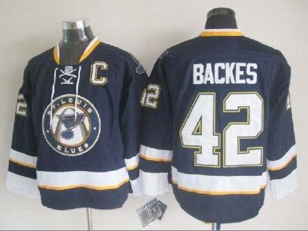 St. Louis Blues David Backes #42 C Patch Dark Blue Third Lacing Neck Hockey Jerseys Authentic Ice Jersey, Black;red
St. Louis Blues David Backes #42 C Patch Dark Blue Third Lacing Neck Hockey Jerseys Authentic Ice Jersey, Black;red