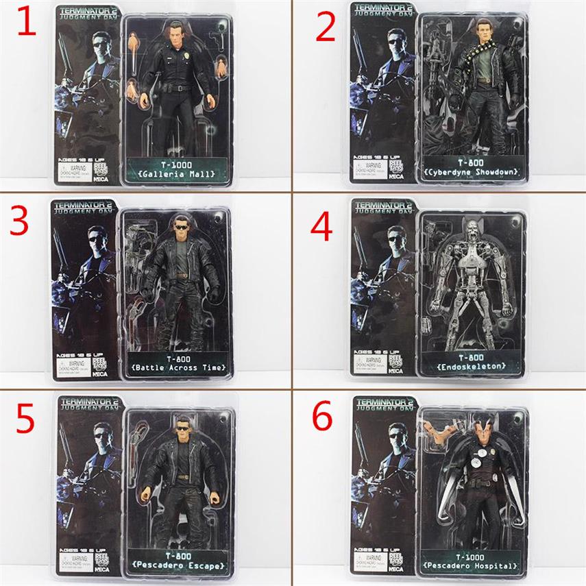 The Terminator 2 NECA T-1000 Galleria Mall ENDOSKELETON T-800 Action Figures Plastic dolls PVC toys Free shiipping 7 styles 7
The Terminator 2 NECA T-1000 Galleria Mall ENDOSKELETON T-800 Action Figures Plastic dolls PVC toys Free shiipping 7 styles 7