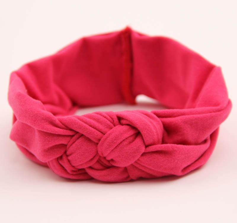 2021 Baby Girls Hair Braided With Children Safely Cross Knot Accessories Headband TZX205