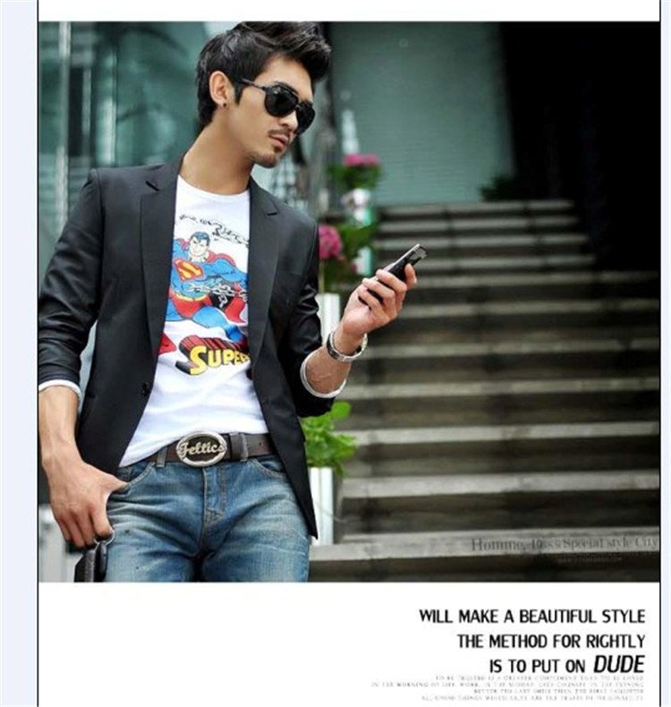 Wholesale-Promotion!!Mens casual Suits Blazers Coat fashion Business Blazer slim fit Jacket Button suit men Formal suit jacket b9 18516