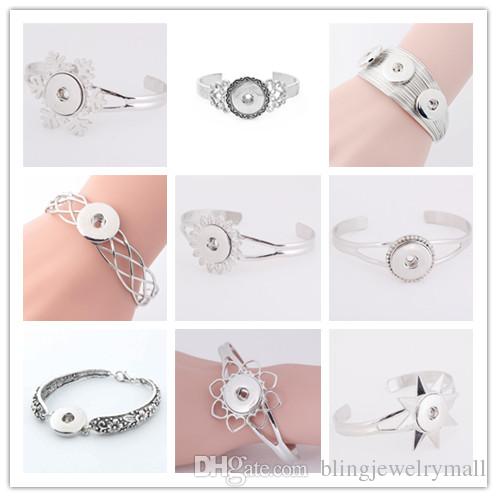 New Gold Silver Snap Bracelet For Women Fit DIY 18mm Snap Jewelry Snap Buttons Bracelet Jewelry
New Gold Silver Snap Bracelet For Women Fit DIY 18mm Snap Jewelry Snap Buttons Bracelet Jewelry