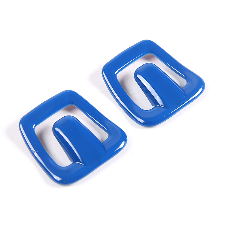 Seat Head Restraint Stickers Hooks Decoration Covers Trim Fit For Ford Mustang 2015-2016 Car Interior Accessories ABS