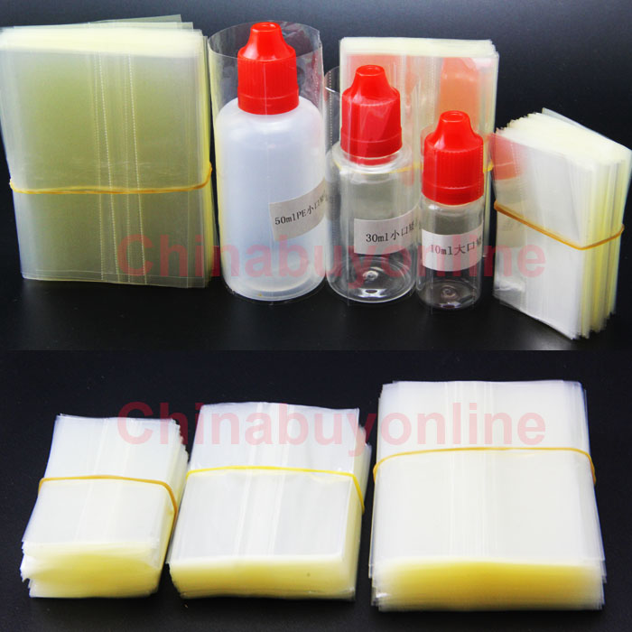 Heat PVC Shrink wrap film for 5ml 10ml 15ml 20ml 30ml 50ml e-juice e-liquid dropper Bottles clear pvc shrink sleeve seals heat shrinkable
Heat PVC Shrink wrap film for 5ml 10ml 15ml 20ml 30ml 50ml e-juice e-liquid dropper Bottles clear pvc shrink sleeve seals heat shrinkable