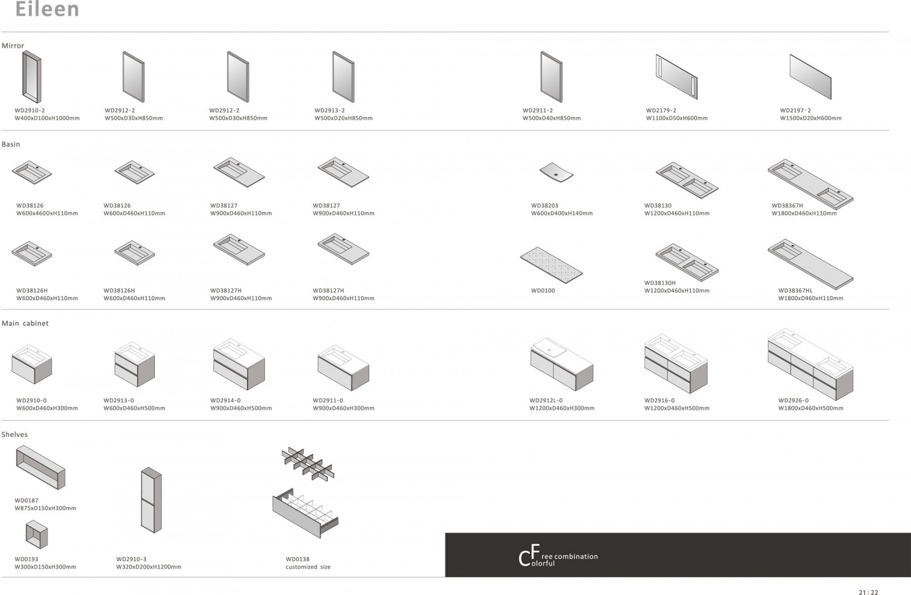1200mm Modern Up-market Design Units Pre-assembled in factory Soft closing technique Solid Surface Stone Quartz Wall Hung Vanity 2912L