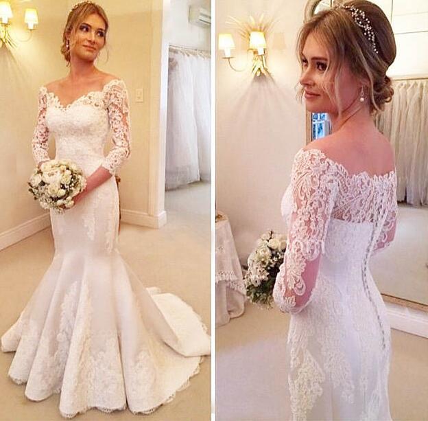 Lace Long Sleeves Wedding Dress Sexy Off The Shoulder Bridal Gowns Back Covered Buttons Sweep Train Wedding Dresses, Pink
Lace Long Sleeves Wedding Dress Sexy Off The Shoulder Bridal Gowns Back Covered Buttons Sweep Train Wedding Dresses, Pink
