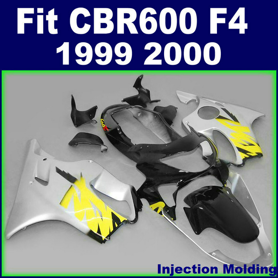 Injection molding high grade for HONDA bodyworks CBR 600 F4 1999 2000 white silver 99 00 cbr600 f4 custom fairings EJGY, Same as picture
Injection molding high grade for HONDA bodyworks CBR 600 F4 1999 2000 white silver 99 00 cbr600 f4 custom fairings EJGY, Same as picture