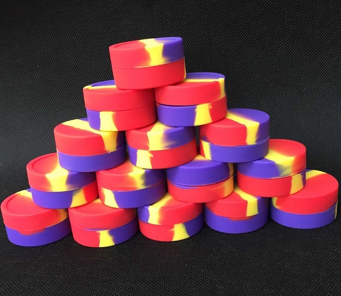 Silicone Container Nonstick Wax box 5ml Non-Stick Concentrate Containers For Wax Bho Oil Vaporizer Silicon Jars Dab
Silicone Container Nonstick Wax box 5ml Non-Stick Concentrate Containers For Wax Bho Oil Vaporizer Silicon Jars Dab