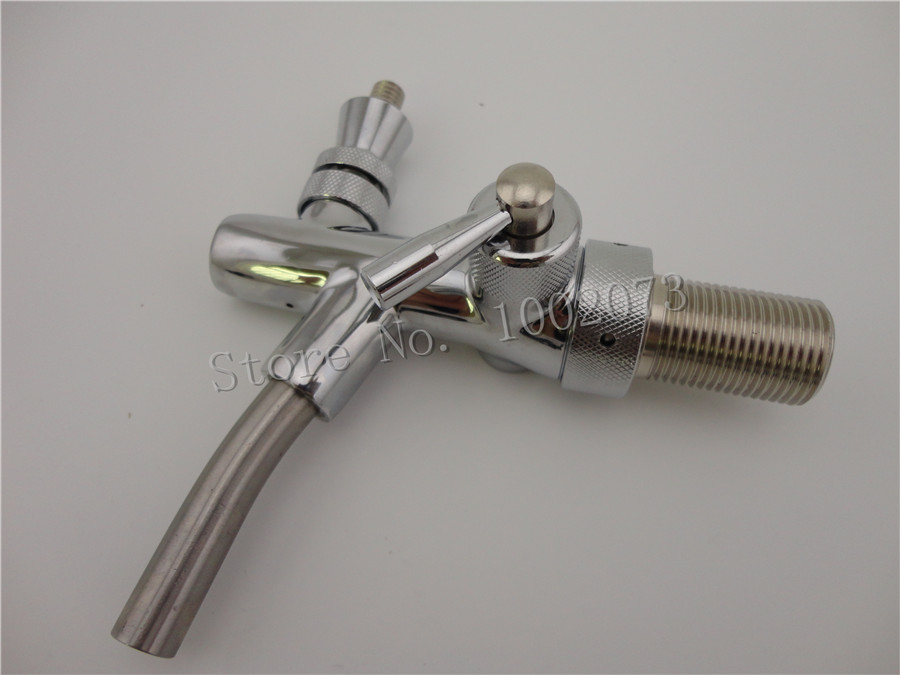 Wholesale-Homebrew Kegerator Draft Beer Faucet with Flow Controller Shank Tap Kit - Kegerator Draft Beer- World Free Shipping