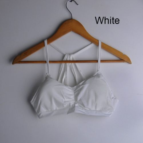 Newly HotNew Sexy Womens Padded Bra Tank Tops Bustier Bra Vest Crop Top Bralette Blouse E C075