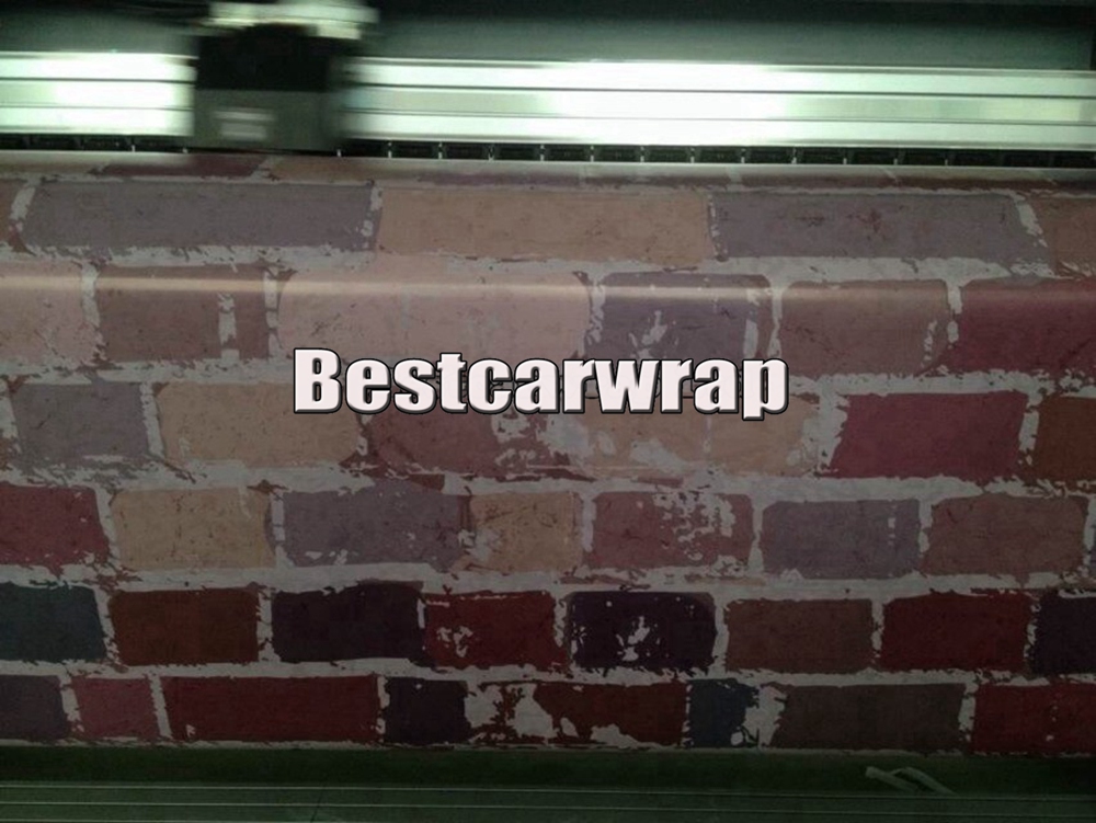 brick wall Camo Vinyl Camoufalge Car Wrap illest Stickerbomb Graffiti Cartoon Vinyl Wrap Sticker Decal Film Sheet Air bubble Free DIY