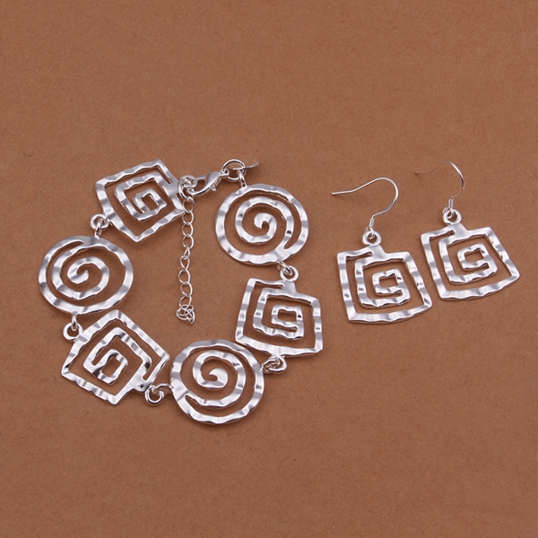High grade 925 sterling silver Thread bracelet earrings square piece jewelry sets DFMSS433 brand new Factory direct sale wedding 925 silver
High grade 925 sterling silver Thread bracelet earrings square piece jewelry sets DFMSS433 brand new Factory direct sale wedding 925 silver