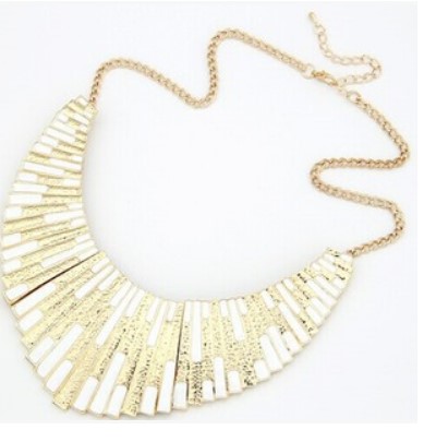 Amazing Deals Fashion Top Selling Colorful Enamel Big Bib Statement Collar Necklace Christmas Gifts For Women