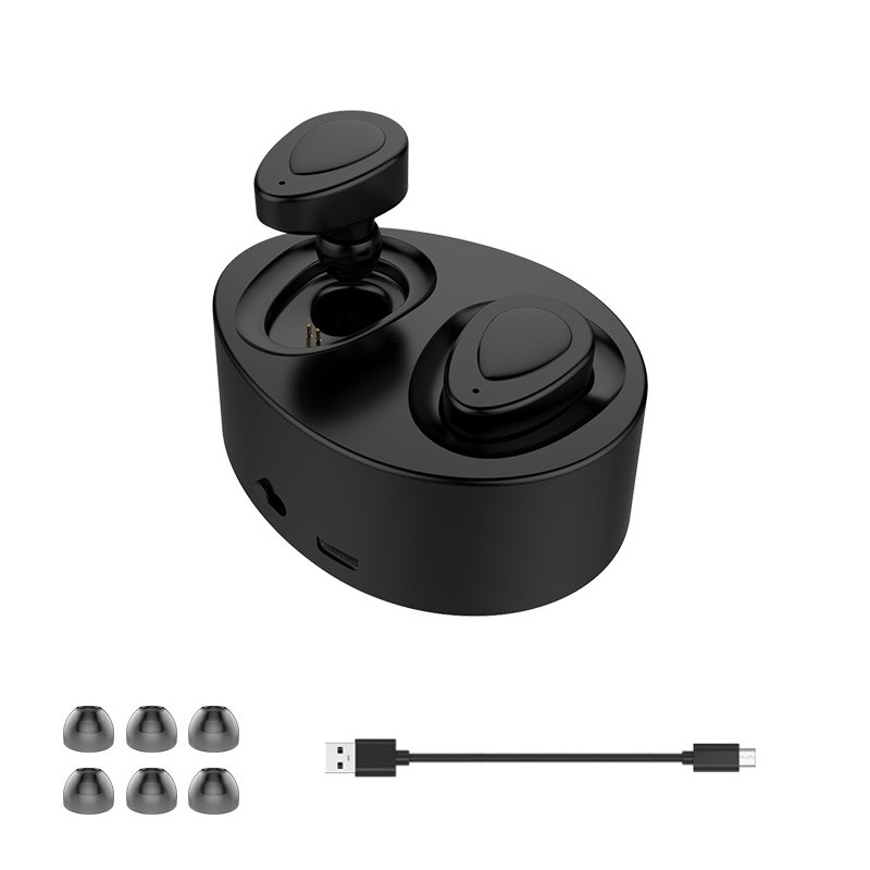 TWS K2 True Wireless Bluetooth Earphones Stereo Headset Dual Twins Earpieces Bass Mic Double Earbuds Headphones USB Charger Box
TWS K2 True Wireless Bluetooth Earphones Stereo Headset Dual Twins Earpieces Bass Mic Double Earbuds Headphones USB Charger Box