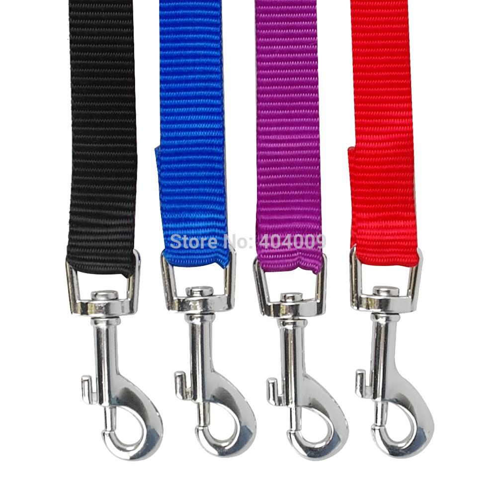 Wholesale-Nyon Puppy Pet Dog Walking Leash Lead Black Purple Blue Red for Small Medium Large dogs