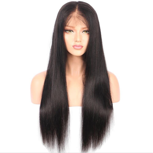 150% density hd Front Human Hair 360 Lace frontal Wig 8A silky straight Full Wigs For Black Women diva1
