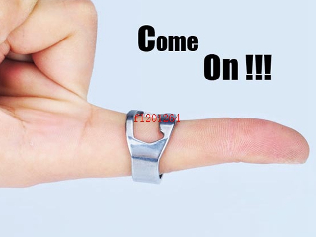 Free Shipping Beautiful Gift Stainless Steel Finger Ring Rings Beer Bottle Opener Can Open Tin Opener 22mm Size 10pcs/lot
Free Shipping Beautiful Gift Stainless Steel Finger Ring Rings Beer Bottle Opener Can Open Tin Opener 22mm Size 10pcs/lot