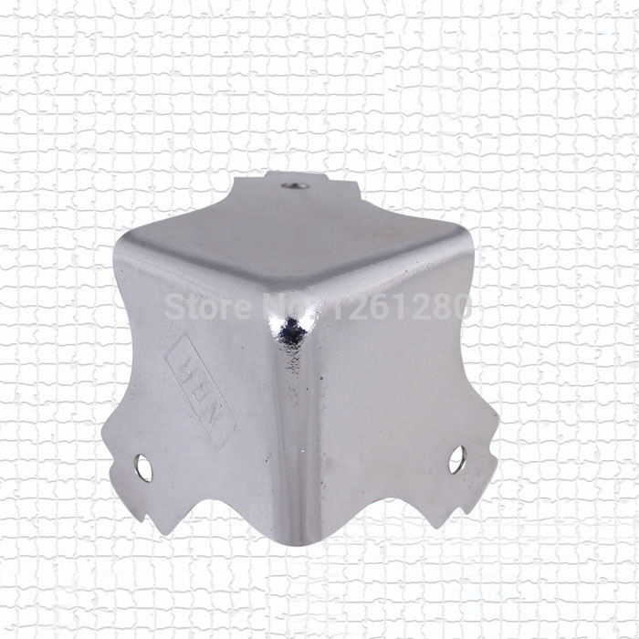 8 pieces 38mm metal corner bracket square corner wooden furniture packbag corner guard Airlines luggage hardware