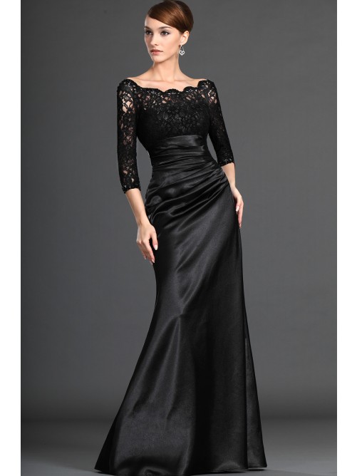 2016 Hot Sale Fashion New Arrival Charming Free Shipping A-Line Off-the-shoulder 3/4 Sleeves Elastic Woven Satin Black Evening Dresses, Same as picture
2016 Hot Sale Fashion New Arrival Charming Free Shipping A-Line Off-the-shoulder 3/4 Sleeves Elastic Woven Satin Black Evening Dresses, Same as picture