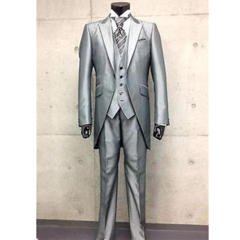 Mens Groom Tuxedos Wedding Suits Formal Occasion Tailcoats Business Suits Blazer 3 pieces (jacket + pants + vest) Custom made, White
Mens Groom Tuxedos Wedding Suits Formal Occasion Tailcoats Business Suits Blazer 3 pieces (jacket + pants + vest) Custom made, White