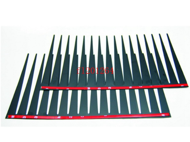 Free Shipping Car Styling Decal Black Eyelashes Vehicle Headlight Decorative Sticker 3D Charming car Eyelash,500pcs/lot