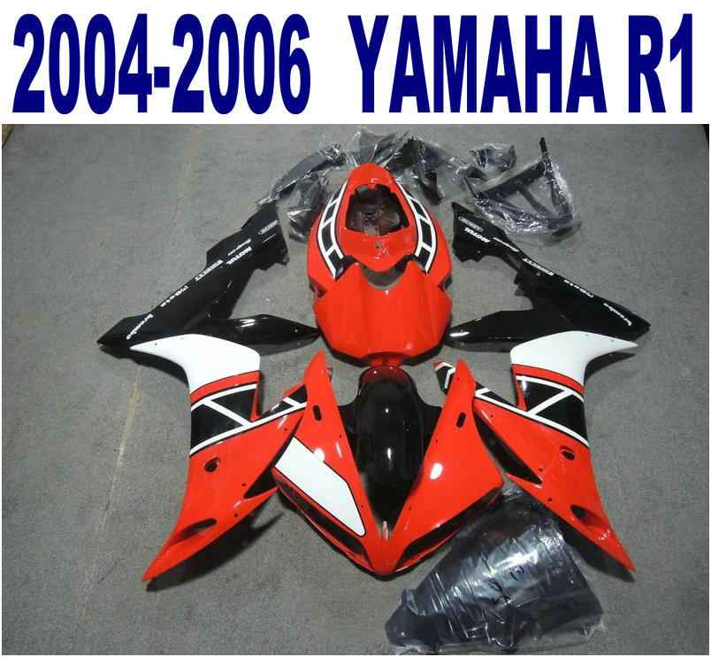 100% Injection molding highest quality fairings set for YAMAHA 2004 2005 2006 YZF R1 red white black fairing kit 04-06 yzf-r1 PQ94, Same as the picture shows
100% Injection molding highest quality fairings set for YAMAHA 2004 2005 2006 YZF R1 red white black fairing kit 04-06 yzf-r1 PQ94, Same as the picture shows