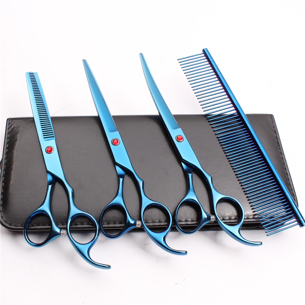 C3003 4Pcs 7'' JP 440C Customized Logo Professional Pets Grooming Hair Scissors Comb +Cutting+ Thinning+ UP Curved Shears Fur Clipper Shears
C3003 4Pcs 7'' JP 440C Customized Logo Professional Pets Grooming Hair Scissors Comb +Cutting+ Thinning+ UP Curved Shears Fur Clipper Shears