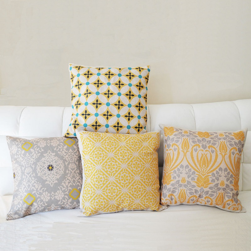 Wholesale-1 Pcs 45x45cm Retro Yellow Flower Pillow Case Cover Four Pattern Cotton Home Linen Back Throw Supplies, 01
Wholesale-1 Pcs 45x45cm Retro Yellow Flower Pillow Case Cover Four Pattern Cotton Home Linen Back Throw Supplies, 01