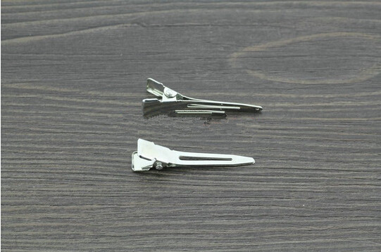 15% 300pcs 45mm Single Prong Alligator Clips with No Teeth Boutique Hair Clips Hairpins For DIY Hair Bow/ Accessory, Metallic
15% 300pcs 45mm Single Prong Alligator Clips with No Teeth Boutique Hair Clips Hairpins For DIY Hair Bow/ Accessory, Metallic