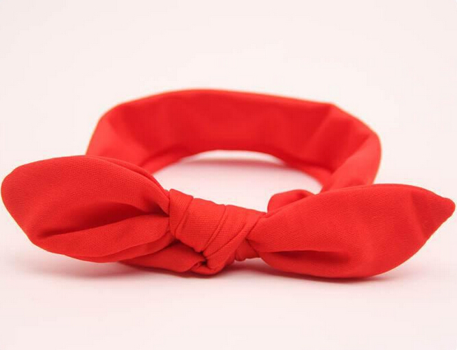 fashion big bow head wrap lovely bowknot baby headbands cotton baby headwear girl hair bow 9 colors,20pcs