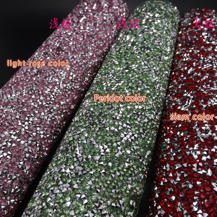 ship Crystal resin rhinestone self Adhesive sheet or fix to fabric rhinestone decor mesh roll for wedding 2440cm Strass B5297226