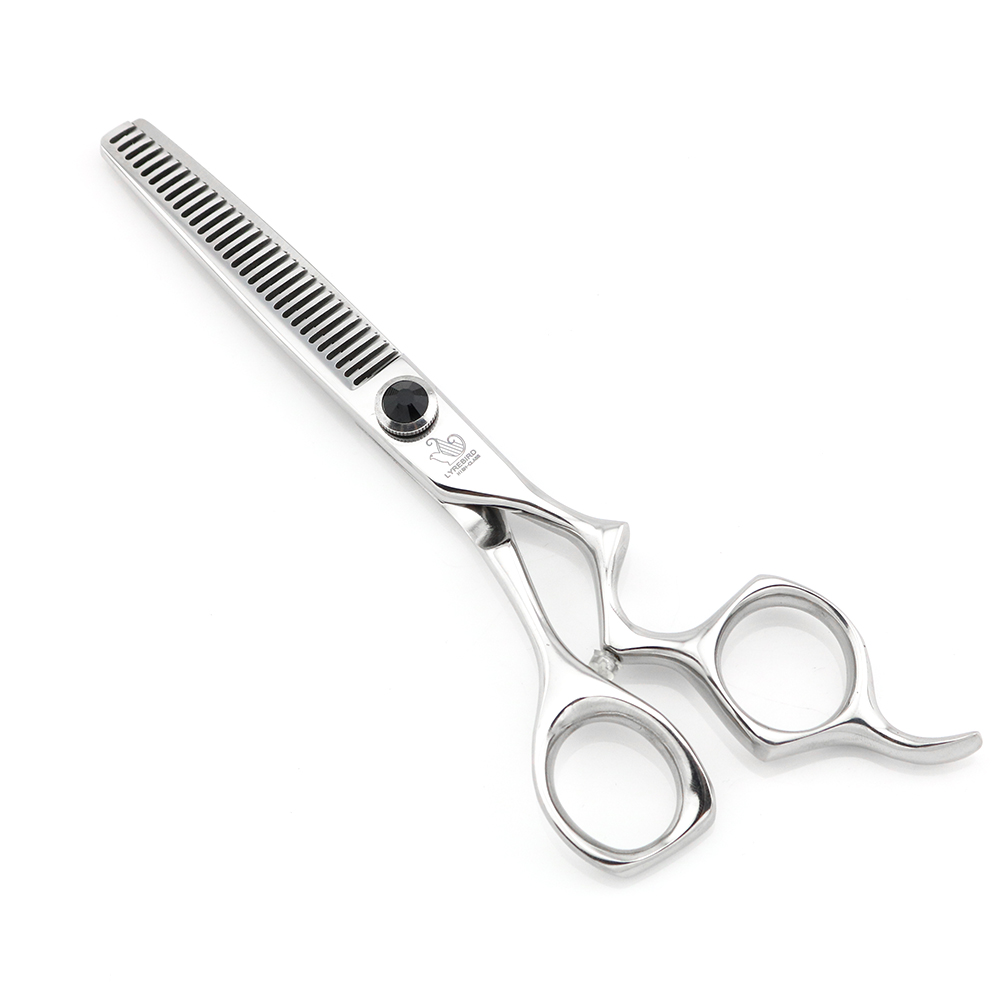 Lyrebird HIGH CLASS hair scissors 6 INCH Japan Hairdressing scissors Professional hair scissors high quality Black stone