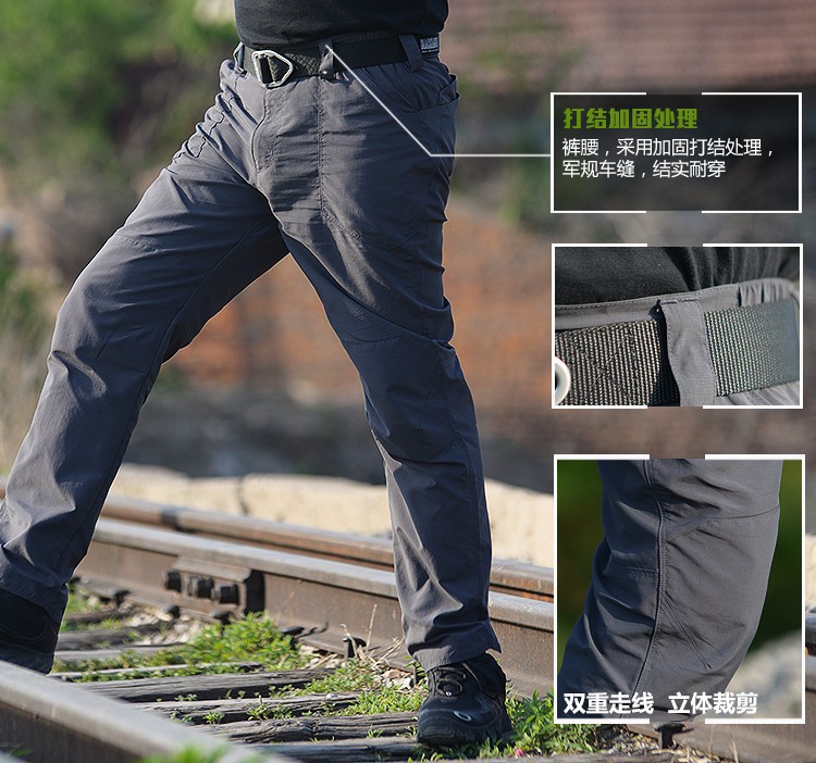 Wholesale-TAD Lightweight Summer Outdoor Tactical  Pants Men's Thin Breathable Quick Dry Sport Trousers Army Militar Hike Pants