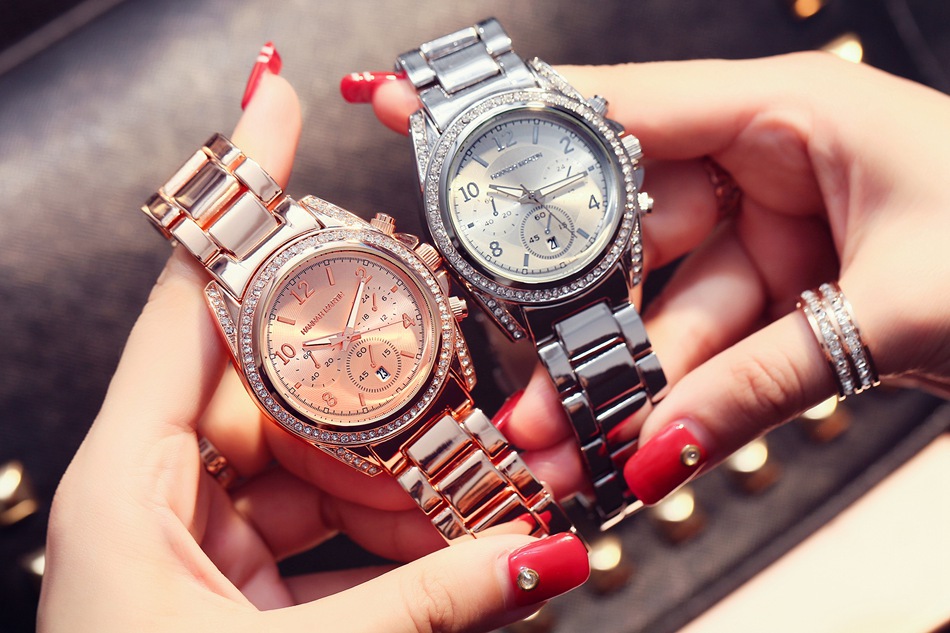 Rose Gold HM Women Fashion Watches 2018 Reloj Mujer Men's Quartz Casual Wristwatch Montre Femme Marque De Luxe, Silver
Rose Gold HM Women Fashion Watches 2018 Reloj Mujer Men's Quartz Casual Wristwatch Montre Femme Marque De Luxe, Silver