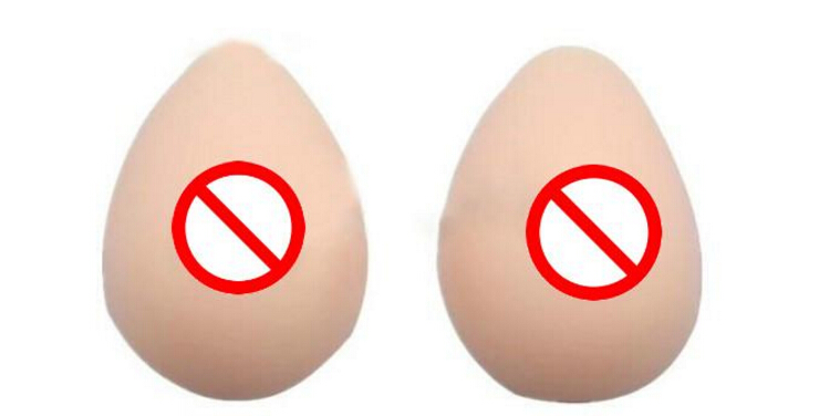 1 Pair C Cup (800g) False breast Artificial Breasts Silicone Breast Forms Fake Boobs Realistic Silicone Breast Forms Hot