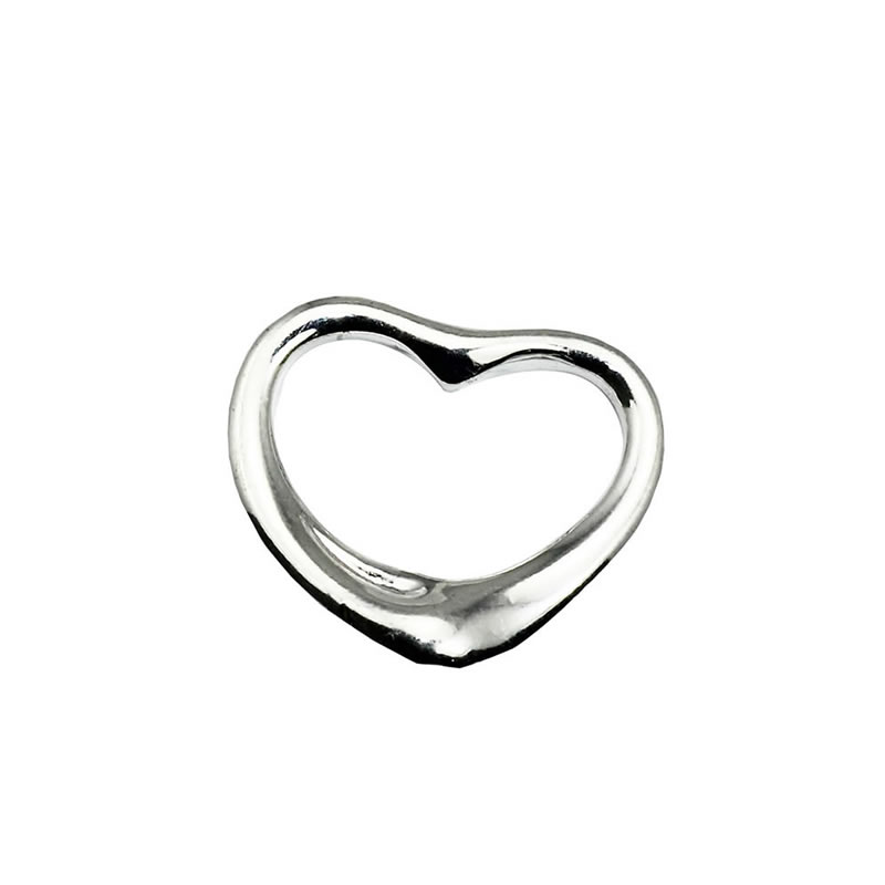 Beadsnice heart charms pendants sterling silver bracelet accessories heart jewelry charms for women findings wholesale ID 30919