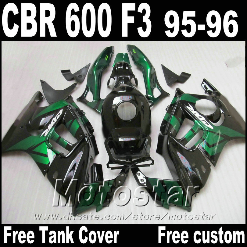 7Gifts+Free Tank for HONDA CBR600 F3 95 96 black green fairing kit CBR 600 1995 1996 body fairings parts ZB28, Multi-color
7Gifts+Free Tank for HONDA CBR600 F3 95 96 black green fairing kit CBR 600 1995 1996 body fairings parts ZB28, Multi-color