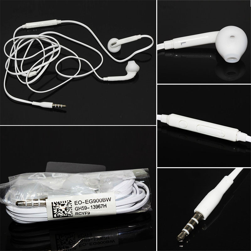 Headphone In-Ear Stereo Earphone for S6 S6 edge 3.5mm Headset with Mic and Remote for Note5 Note4 S5 Universal 100pcs/up, Black
Headphone In-Ear Stereo Earphone for S6 S6 edge 3.5mm Headset with Mic and Remote for Note5 Note4 S5 Universal 100pcs/up, Black