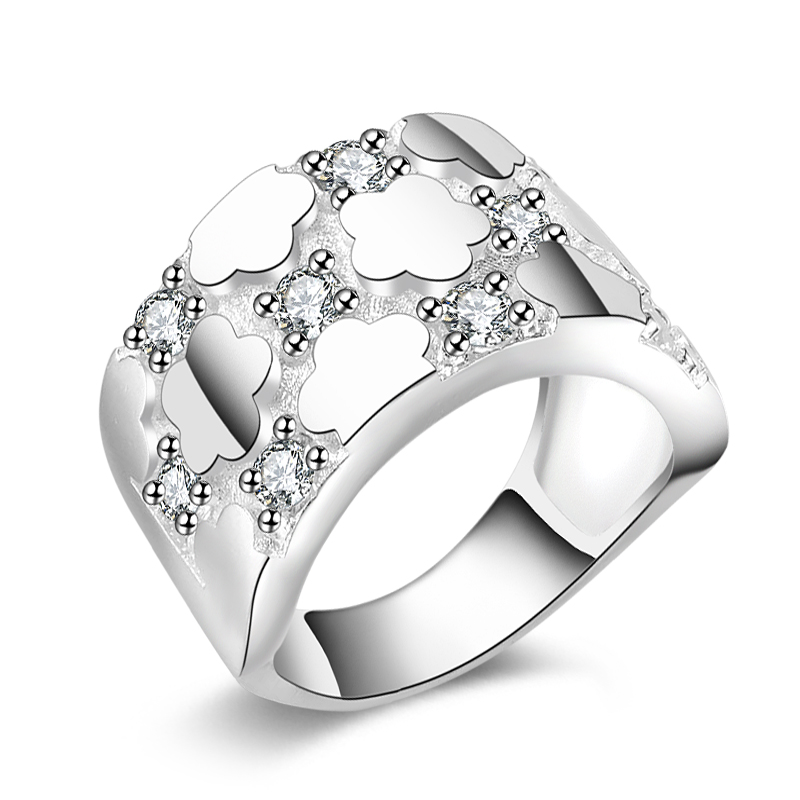 Free Shipping New 925 Sterling Silver fashion jewelry Plum grid with White Diamond With Pave zircon ring hot sell girl gift 1741
Free Shipping New 925 Sterling Silver fashion jewelry Plum grid with White Diamond With Pave zircon ring hot sell girl gift 1741