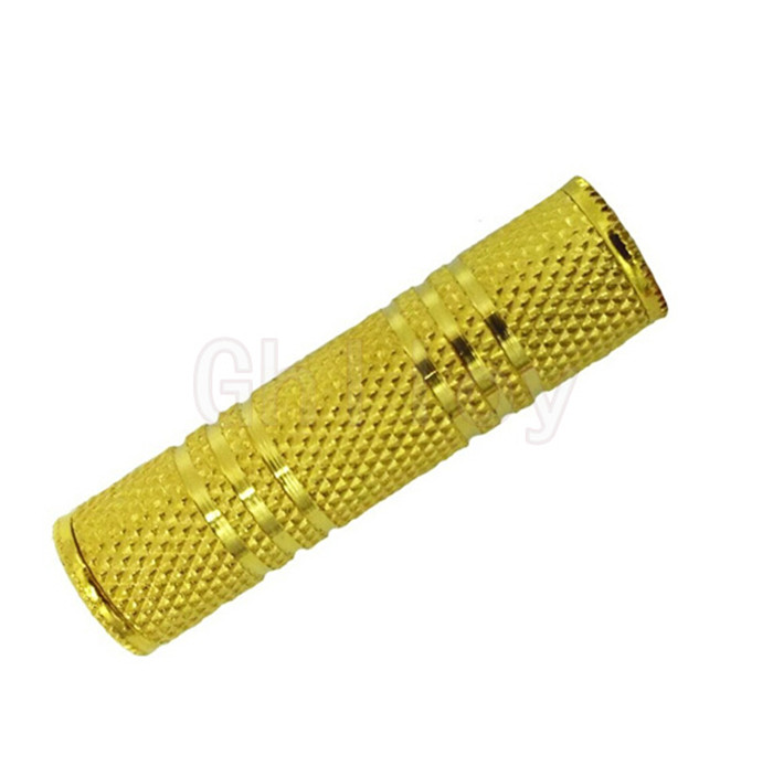 3.5mm Female to 3.5 mm Female Audio Adapter Coupler Jack Connector joiner for joining 2 aux cables 100pcs