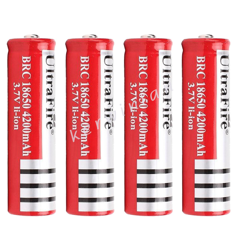 New Version 18650 4200mah Rechargeable Lithium Li-ion Battery for Electronic Cigarette LED Camera Laser Flashlight e-cig
New Version 18650 4200mah Rechargeable Lithium Li-ion Battery for Electronic Cigarette LED Camera Laser Flashlight e-cig