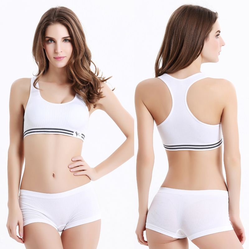 Feitong New Lady Crop Tops Padded Athletic Vest Fitness Outdoor Sports Stretch Sport Bras For Women Free Shipping&Wholesales
