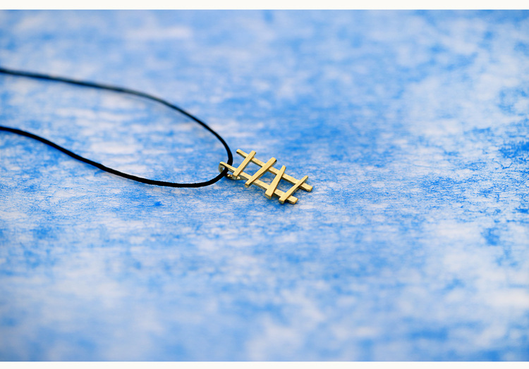 10PCS Fashion Little High Ladder Necklace Cute Celestial Ladder Necklaces Fairy Instrument Tool Necklaces