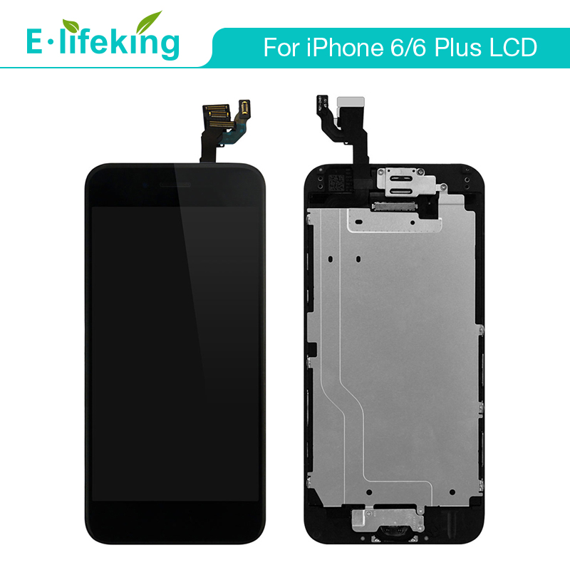Wholesale For iphone 6 6plus LCD Display Touch Screen Digitizer Assembly with Home Button + Front Camera +Free DHL Shipping
Wholesale For iphone 6 6plus LCD Display Touch Screen Digitizer Assembly with Home Button + Front Camera +Free DHL Shipping