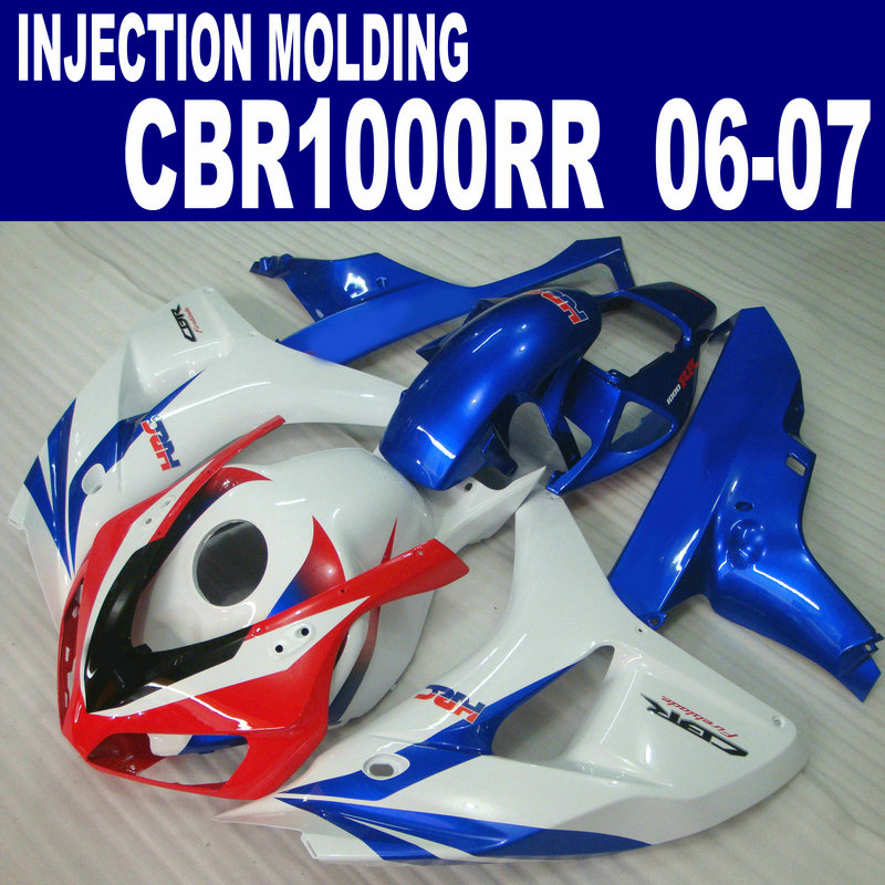 Injection molding fairing body kit for HONDA fairings CBR1000RR 06 07 red white blue bodywork set CBR 1000 RR 2006 2007 VV20, Same as the picture shows
Injection molding fairing body kit for HONDA fairings CBR1000RR 06 07 red white blue bodywork set CBR 1000 RR 2006 2007 VV20, Same as the picture shows