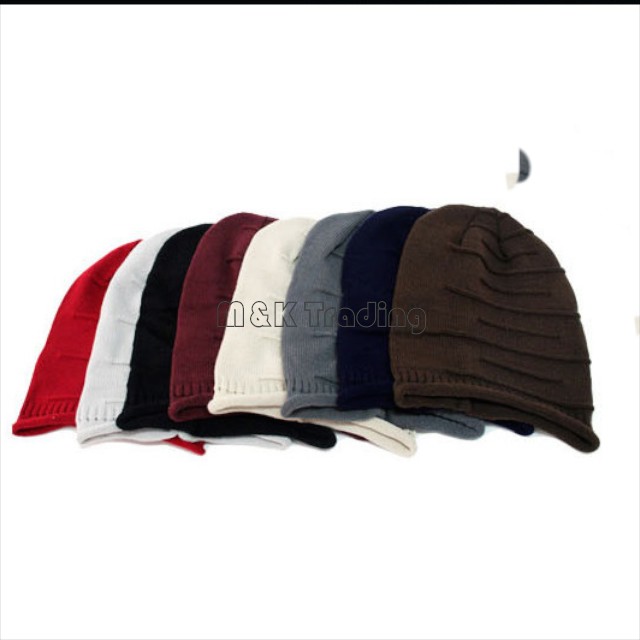 10 Colors Fashion Men And Women Beanie Knit Hip Hop Skull Caps Warm Knitted Slouchy Hats 20Pcs