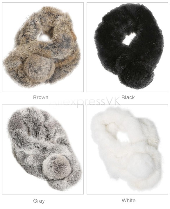 Winter Women Scarf New 2014 Warm Faux Fur Scarf fashion Fur Collar fashion The soft Faux Rabbit Fur Scarf b9 CB033510