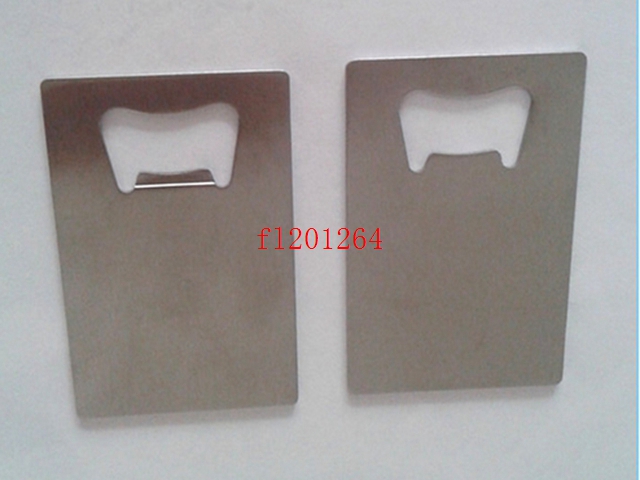 100pcs/lot DHL Fedex Free Shipping Wallet Size Stainless Steel Credit Card Bottle Opener Business Card Beer Openers
100pcs/lot DHL Fedex Free Shipping Wallet Size Stainless Steel Credit Card Bottle Opener Business Card Beer Openers