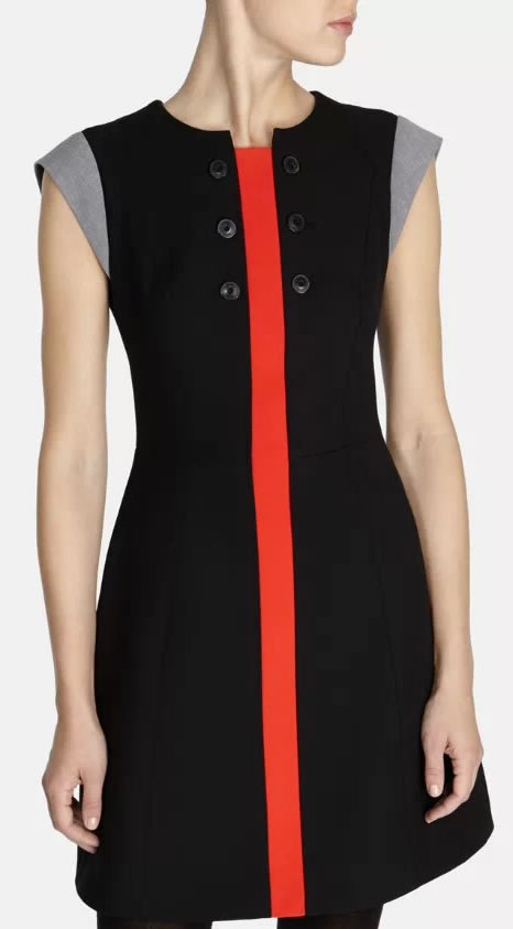 Fashion 60' Inspired Dress Novelty Color Block Buttons Embellishment Mini Casual Dresses DT241, As pictures
Fashion 60' Inspired Dress Novelty Color Block Buttons Embellishment Mini Casual Dresses DT241, As pictures